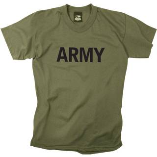 Rothco Klassisk T-Shirt m. Tryk Børn Army