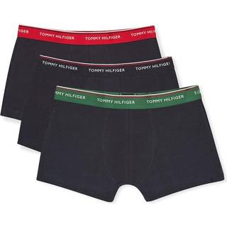 Tommy Hilfiger 3-pak Essentials Boxers - Red/Green - Small * Kampagne *