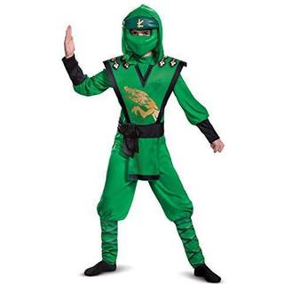 LEGO Ninjago Legacy Lloyd Deluxe kostume - small - 4-6 år - heldragt og maske