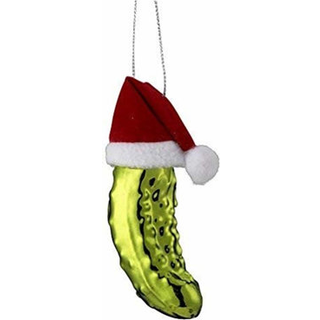 ?dle perler pickle i julemandens glas ornament jul