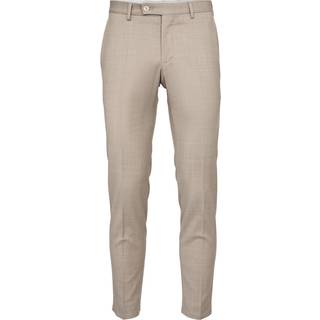 BALDESSARINI Herren Hose beige meliert Slim Fit