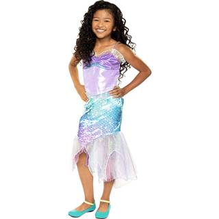 Disney The Little Mermaid Ariels 2 Stykke Kjole - Havfrue under SEA Fashion Outfit