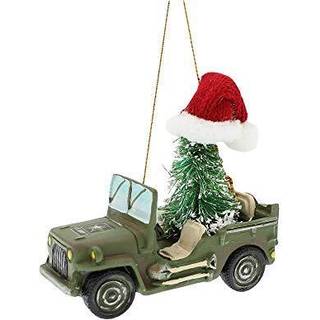 U.S. Army-køretøj juletræspynt - harpiks og plastik