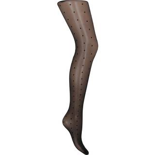 Milla Pantyhose - Dark Green - Sneaky Fox - Mønstret One Size