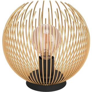 Bordlampe fra Venezuela, skærm af gyldne stænger