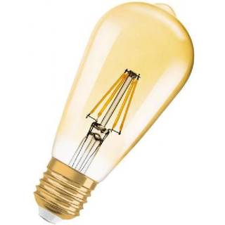 Ledvance Vintage 1906 LED E27 Pære klar 6.5W 725lm - 824 ekstra varm hvid | dæmpbar - erstatter 55W