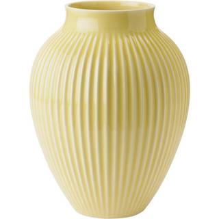 Knabstrup Keramik "Knabstrup Vasen" Riller Rosa H: 27 cm