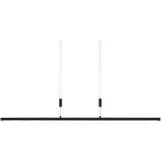 Lindby LED-hængelampe Arneja, sort, CCT, højdejusterbar