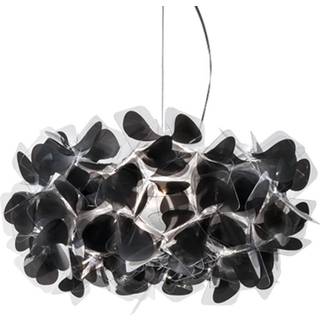 SLAMP CLIZIA Ø53 SORT/KLAR LEDNING NMN PENDEL