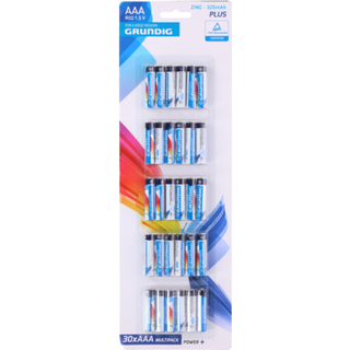 Grundig AAA batteri, 30 stk
