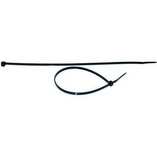 Kabelstrip, 3.5 mm x 145 mm, 100-pak, sort