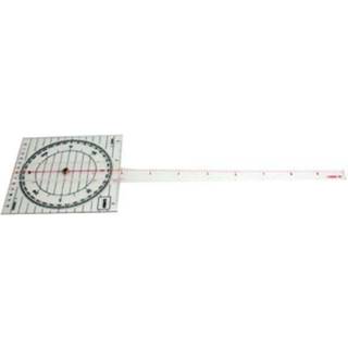 Kurslineal, med arm, 440 mm