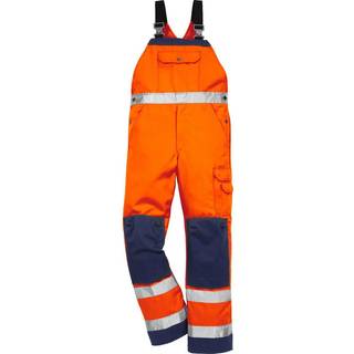 Fristads 100003 Hi Vis Overalls kl.2 1001 / Arbejdsoveralls Hi-Vis gul/Marine C60