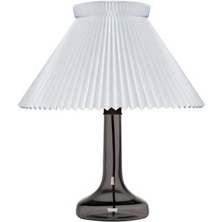 Le klint bordlampe model 343 røget glas inkl skærm 1-23
