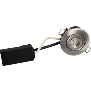 Scan Products D.T. Luna LP 230V Dæmpbar Flimmerfri 6.2W 2700K Ra95 IP65 SS316 Børstet Stål Rund.