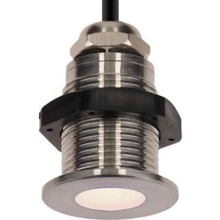 Spotlight NauticLED CL03, indbygget, rustfrit stål, LED, 10 - 30 V, 0.6 W, Ø30 mm, med hvidt lys
