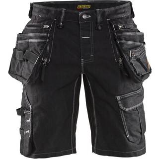 Blåkläder 1992 Håndværker Shorts stretch X1900 / Håndværker Arbejdsshorts stretch X1900 - C54 - Sort