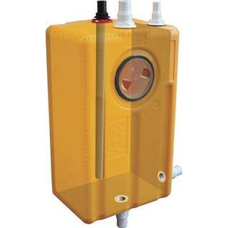 Septiktank / gråvandstank CAN-SB, 67 liter, med inspektionsluge, 390 x 200 x 1050 mm, polyethylen, gul