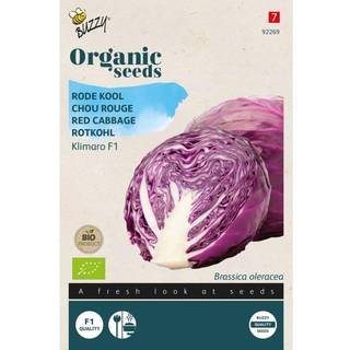 Buzzy Organic rødkål Klimaro F1, økologiske frø