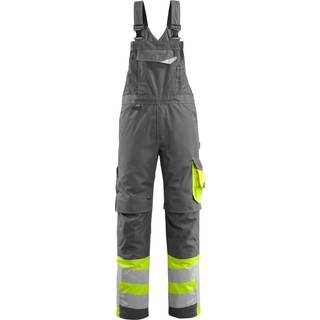 MASCOT® Overall med knælommer Mørk Antracit/Hi-Vis Gul 15669-860-1817 82C54