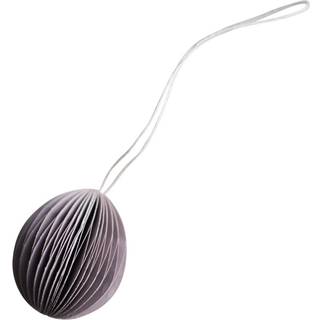 DBKD Ovoid påskeophæng papir small 4 cm Purple