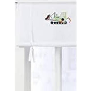 ALBIN roll up-gardin - Hvid