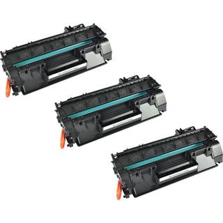 Kompatibel toner HP 05A - CE505A, 3 stk. rabatpakke 6900 sider