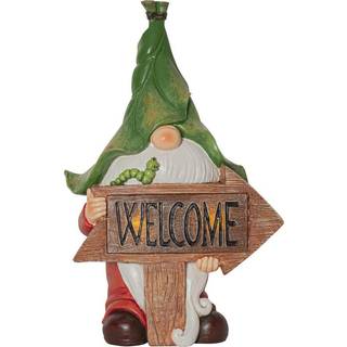 Star Trading - Solar Cell Lighting - Solar Cell Decoration Gnomy - Multi - 33 cm
