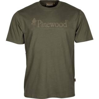 Pinewood OutdoorLife T-shirt mørkegrøn, 2 5445