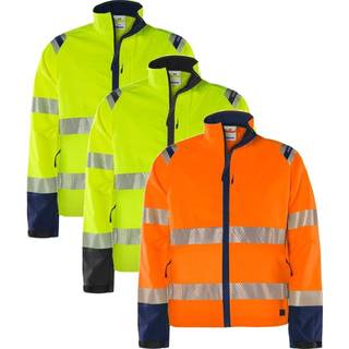 Kansas/Fristads HI VIS Green Stretch jakke