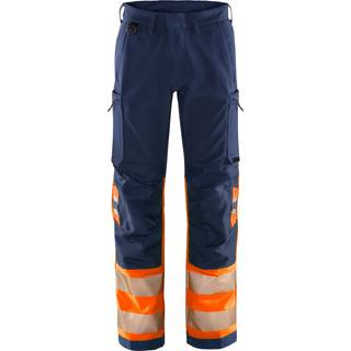 Fristads 2647 GSTP Håndværkerbukser Bemærk, gul/marineblå Hi-Vis, gul/marine