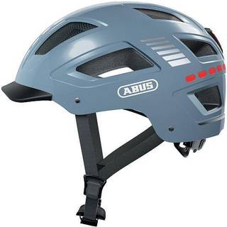 ABUS Hyban 2.0 LED cykelhjelm Glacier Shiny - Hjelmstørrelse 52-58 cm