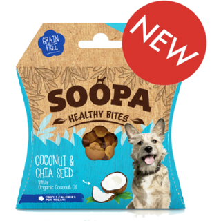 Soopa - Healthy Bites Coconut & Chia Seed 50g
