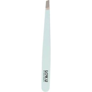 Parsa Beauty Lov.u Pincet Med Skrå Gribeflader Mint - 1 stk.