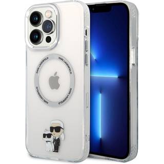 Karl Lagerfeld iPhone 13 Pro Max hardcase transparent Iconic Karl&Choupette Magsafe