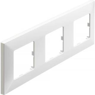 LK Fuga ramme ce60 3x1 modul hvid