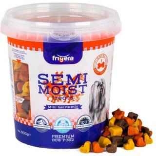 Semi-Moist soft mini hjerte mix 500 g