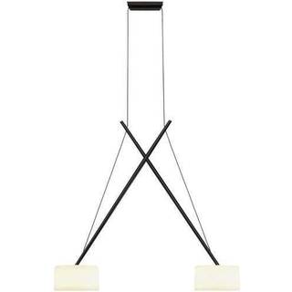 Serien Lighting - Twin LED Pendel Black/Glass
