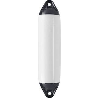 Fender Polyform F7, 102 cm, Ø37.5 cm, hvid med sort top