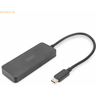DIGITUS MST Hub - video splitter - USB-C - 3 ports