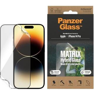 PanzerGlass MATRIX Screen Protector Apple iPhone 14 Pro | Ultra-Wide Fit w. AlignerKit