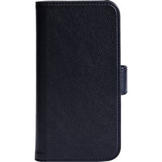 Essentials iPhone 13 Pro Læder Wallet 2 i 1 m. Kortholder - Sort