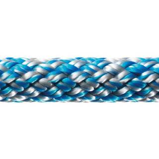 Tovværk i løbende meter Robline Sirius 500, polyester-kerne, 32-flettet polyester-kappe, sølv/blå, Ø6 mm