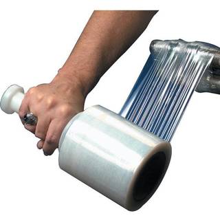 Aviditi 3 """" X 650 'bundling Str?kfilm Clear 100 gauge inkluderer 1 plastik dispenser stretchindpakning til flytning og forsendelse af 4 ruller