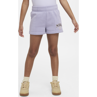 Nike Girls' Trend Fleece Shorts Junior, Purple - 8-10Y