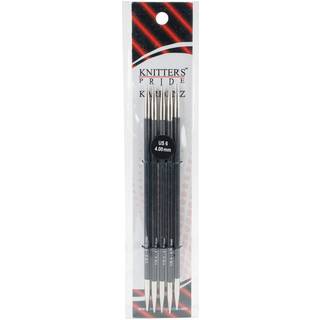 Knitter's Pride 6/4mm Karbonz Double Pointed Needles 6 """"
