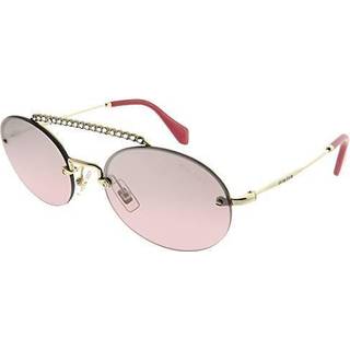Miu Miu MU60TS ZVN095 54 Solbriller Kvinder Guld - Pale Gold - 54mm