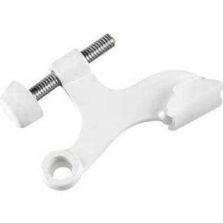 5 Pack ROK Hardware Justerbar Heavy Duty H?ngsel Pin Door Stop i White Finish Rokdsp1wh