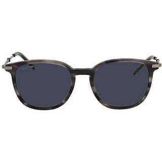 Salvatore Ferragamo SF 1015S 003 52 Solbriller Mænd Grå - Striped Grey - 52mm