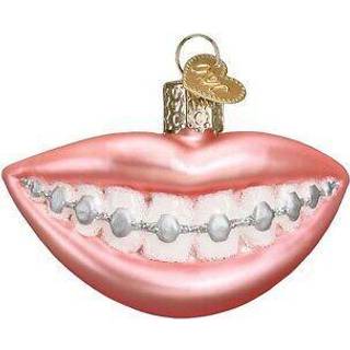 Old World Christmas Braces Blown Glass 2020 Unikke julepynt til juletræ dekorationer